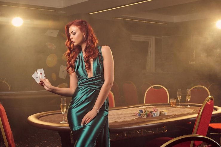 Antarmuka pemain Free Bet Blackjack di jeniusbet menampilkan tata letak meja dan tombol aksi